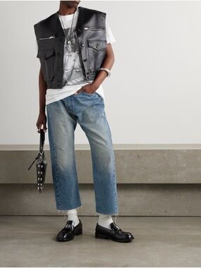 Women’s r13 crossover denim Jasper wash